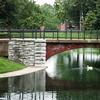 Benton Park Lake with bridge