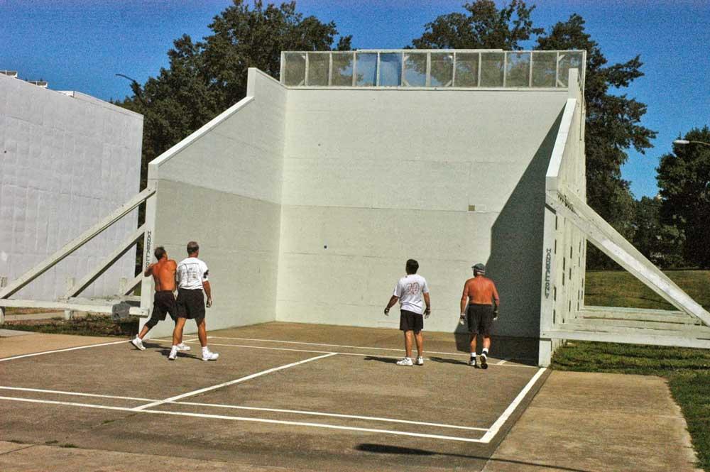 Francis Park Handball Courts Francis Park City of St Louis Parks