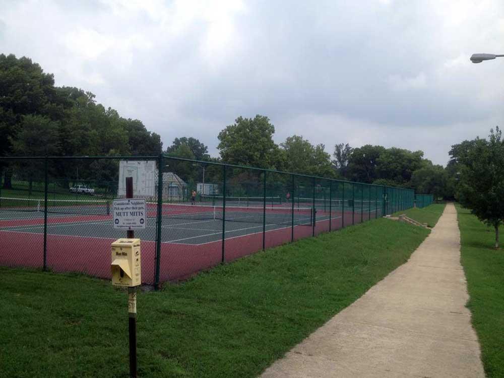 Francis Park Tennis Courts Francis Park City of St Louis Parks