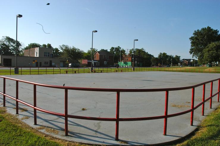 Fairground Park skating rink