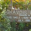 Gravios Park sign dedicated to Louis Buckowitz July 1995