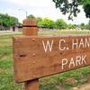 W.C. Handy Park sign