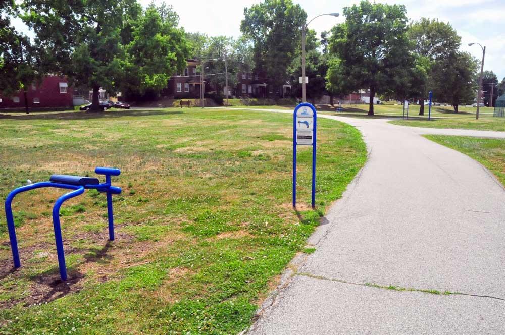 Handy Park Trails W. C. Handy Park City of St. Louis Parks