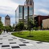 Walking Paths in Kiener Plaza