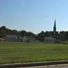 Steeple seen from Dickman Park