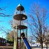 Ray Leisure Park vintage rocket slide