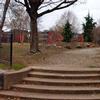 Entrance stairs to Pontiac Square Park