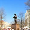 Firefighters Memorial statue