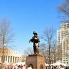 Firefighters Memorial statue