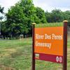 River Des Peres Park Greenway sign