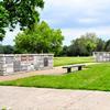 Memorial headstone walls