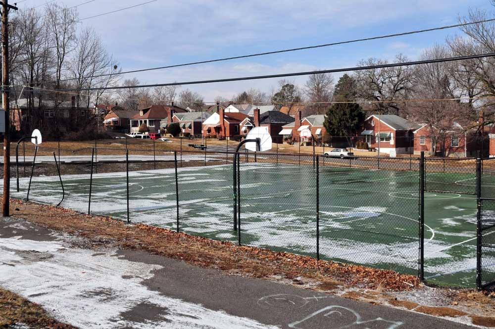 Walnut Park basketball courts