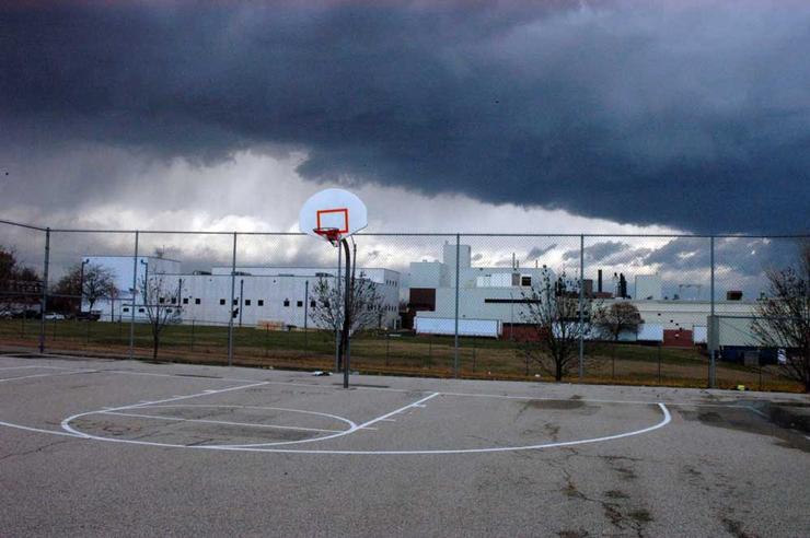 Basketball Courts Yeatman Square Park Amenities City of St Louis Parks