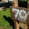 Alaska Park sign
