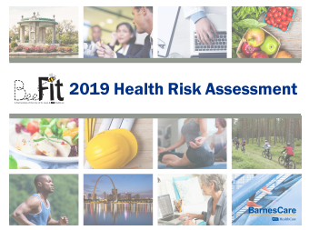 Bee Fit 2019 Health Risk Assessment Cover Page