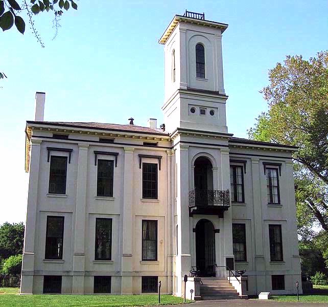 Tower Grove House, Italian Villa Style