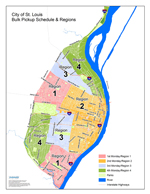 Bulk Refuse Pickup Schedule Map