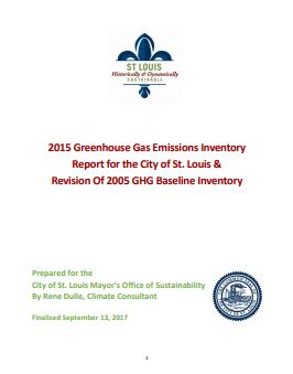 2015 greenhouse emission inventory thumbnail