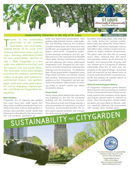 Thumbnail of Sustainability in City Garden Cover Page