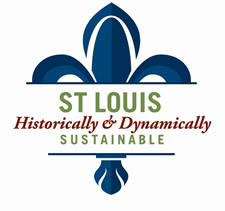 City of St. Louis sustainability initiative logo 