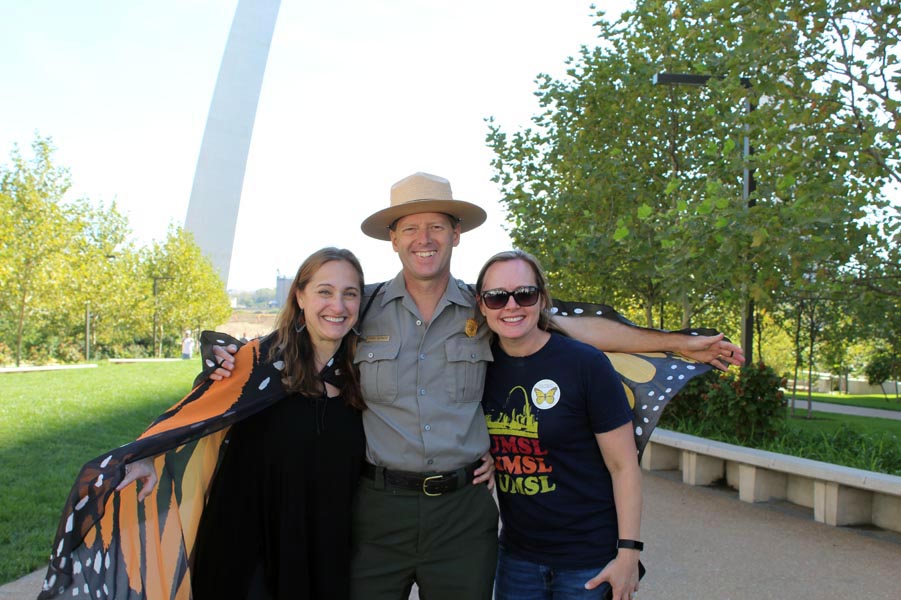 Forestry Ranger and Monarch Event patrons