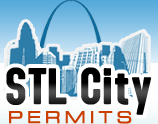 Logo for St. Louis City permitting website
