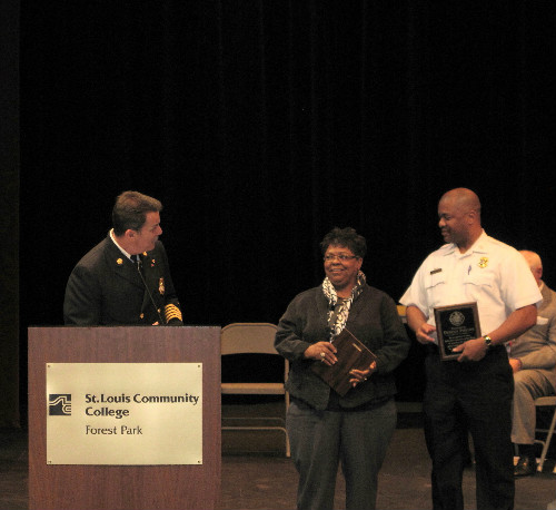 Special recognition to Cynthia Dixon and Capt. Derrick Phillips