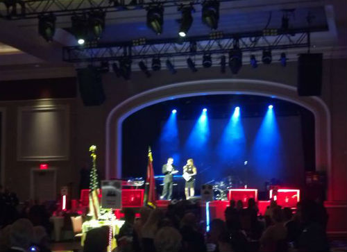 John Pertzborn and Randi Naughton served as emcees.