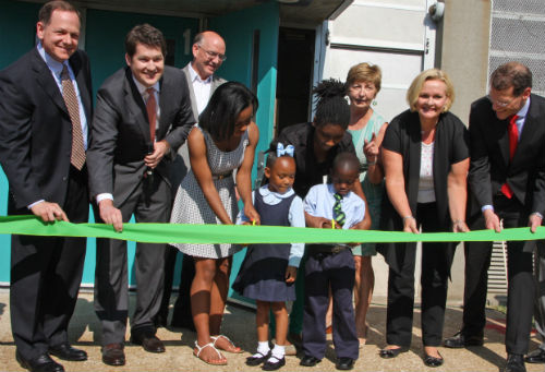 KIPP ribbon cutting July 11, 2014