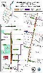 Location of the Tucker Boulevard Cycle Track Project in eastern Saint Louis, Missouri