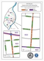 Location of the Compton Avenue Traffic Calming Study