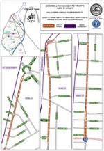 Map of the Goodfellow Boulevard Traffic Safety Study