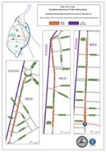 Location of the Goodfellow Boulevard Traffic Safety Study in St. Louis, Missouri