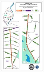 Location of the Jamieson Avenue Traffic Calming Study