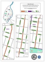 Location of the Louisiana Calm Streets - Phase 2 Project in St. Louis, Missouri