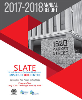 cover for SLATE Annual Report 2017-2018