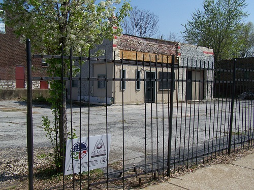 Former gas station