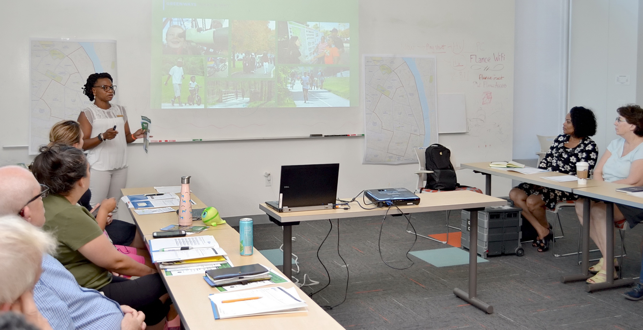 Great Rivers Greenway presentation delivered by Ms. Shaughnessy Daniels