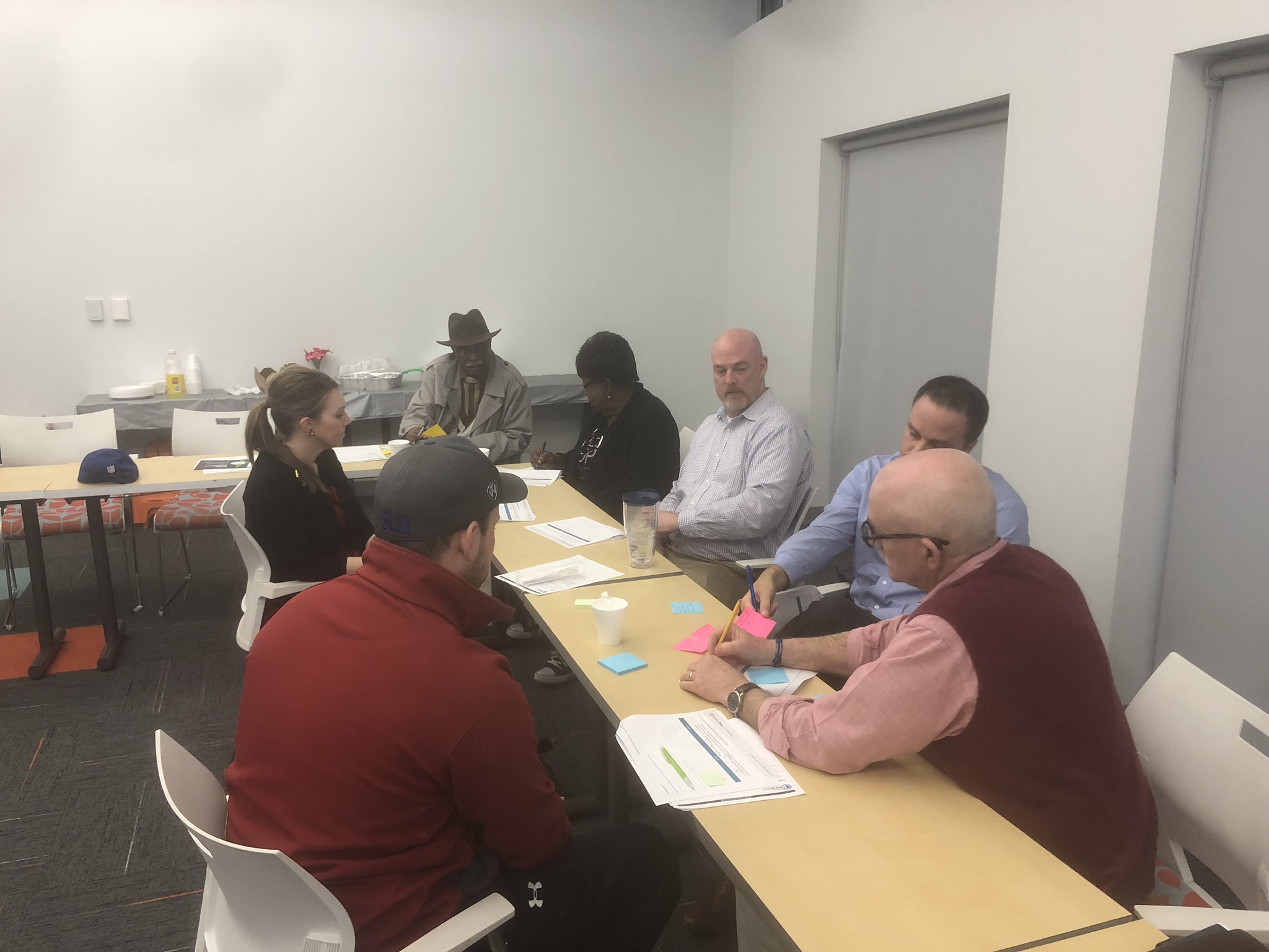 Neighbors discuss Strategic Doing Rule #3