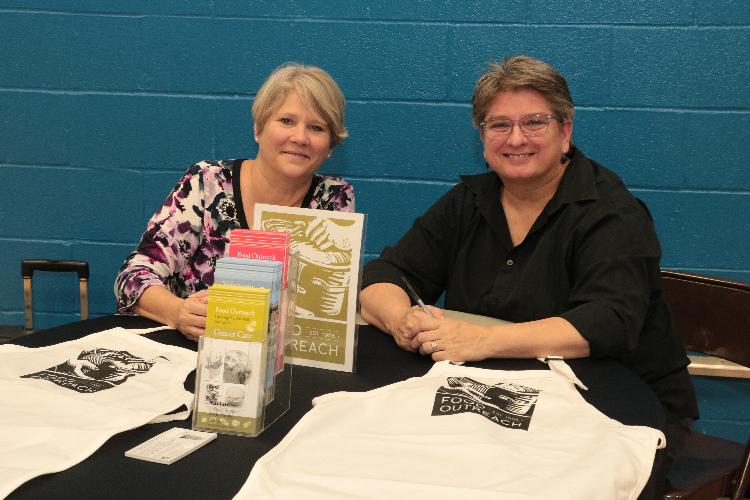 Representatives from Food Outreach.