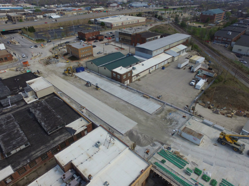 Kingshighway Bridge North Approach April 2017