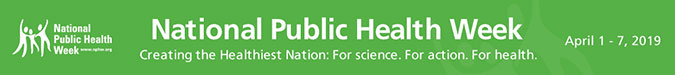 logo for National Public Health Week