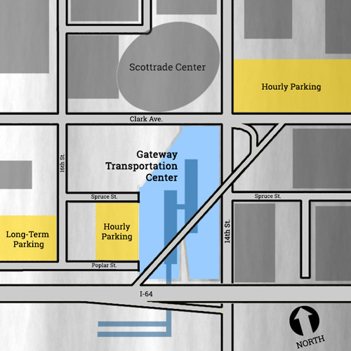 Map of the GTC area.