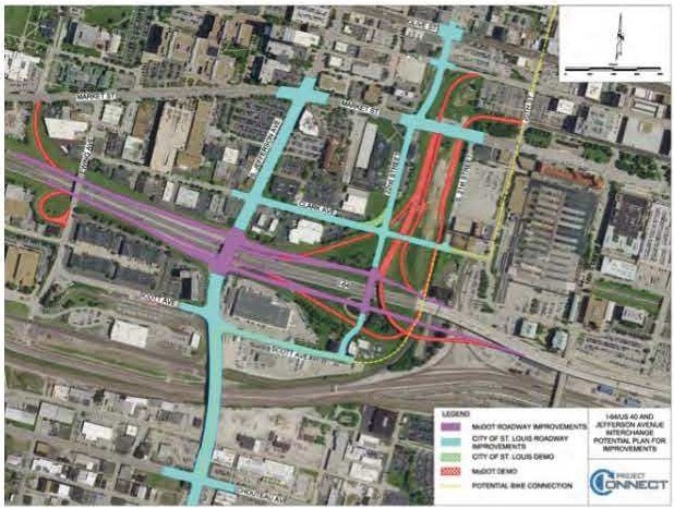 Jefferson highway map