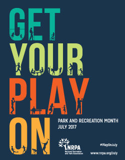 Get Your Play On Poster for Park and Recreation Month