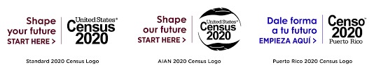 Logo encouraging citizens to take the census