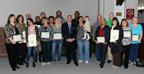 COR Group picture from the 2013 Employee Recognition Ceremony