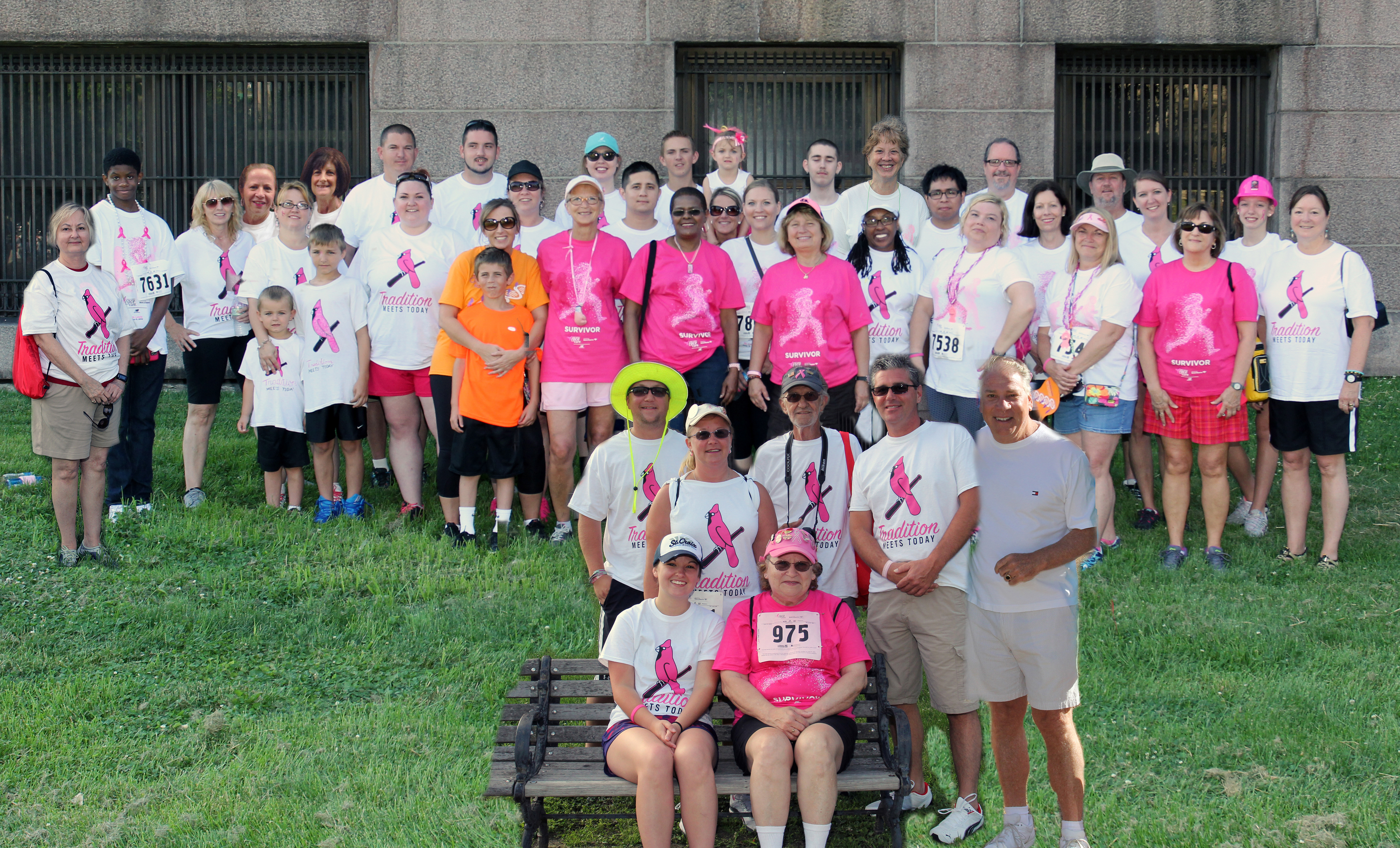 Collector of Revenue employees participate in the 2015 Susan G. Komen Race for the Cure