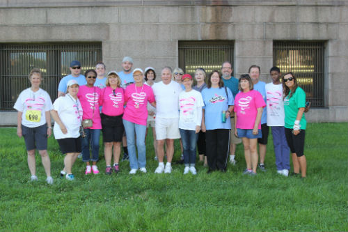 COR Komen group photo with Kathy 