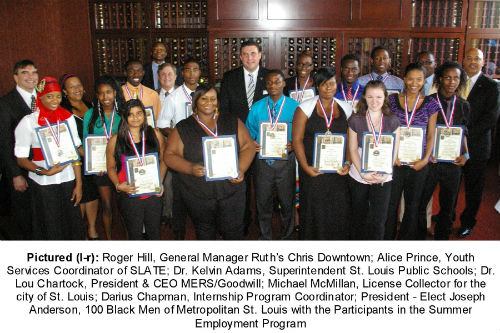 Group photo of participants in the 2012 Summer Employment Program.